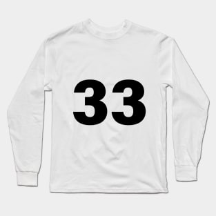 33 Long Sleeve T-Shirt